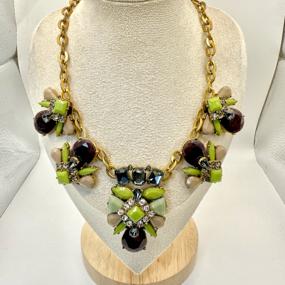 J Crew | Elegant Multicolor Statement Necklace